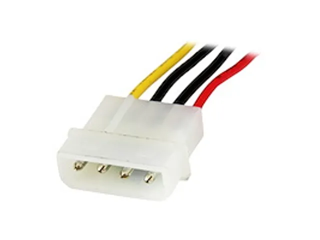 30cm Molex LP4-voedingsverlengkabel M/F