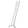 ladder,eenzijdig,12,verstevigde treden,balk L 3,22m,aluminium