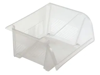Set stapelbakken,9-dlg.,PP,transparant,Wanden gesloten,bodem gesloten - 2