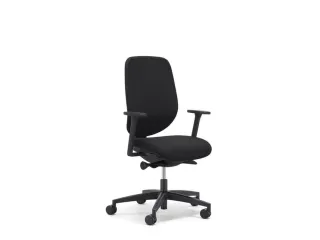 Giroflex Bureaustoel 353 met automatic-move mechanisme zwart - 2