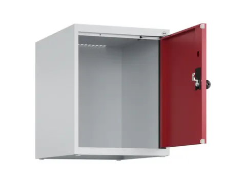 opzetkast,v. locker,1vak.,vak B 400mm,HxBxD 500x400x500mm,draaigrendel