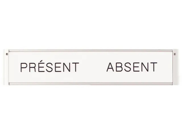 Kopstrook Present & Absent Wit Franstalig