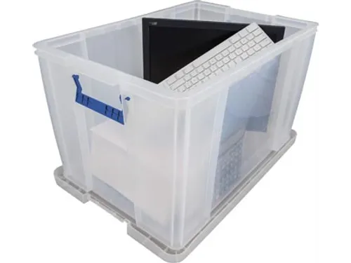 Bankers Box Opbergdoos Transparant 85 Liter