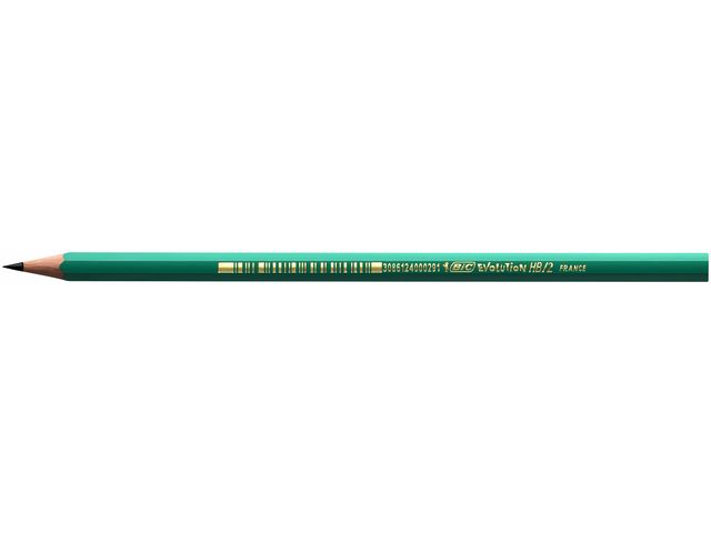 Crayon à papier - HB - BIC ECOlutions 655 + gomme