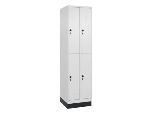 dubbeldekse locker,HxBxD 1950x500x500mm,2x2vak.,vak B 250mm
