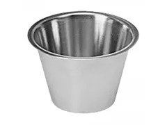 Beslagkom conisch RVS 1.0ltr