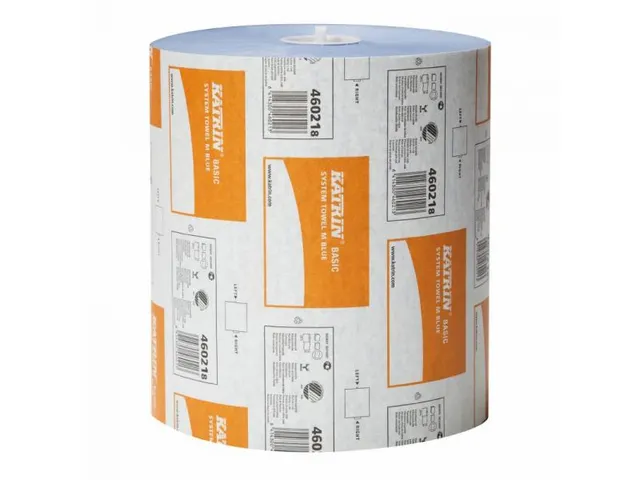 Katrin 460201 Basic Systeem Handdoekrol M 1-Laags Natuurwit