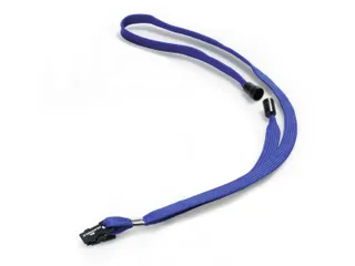 Textielkoord met Veiligheidssluiting Donkerblauw - 1