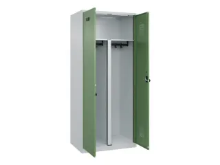 PBM-locker,HxBxD 1850x800x500mm,2vak,vak B 400mm,draaigrendel - 1