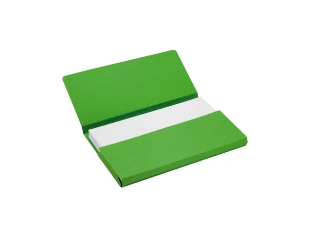 Pocketmap Secolor folio 100% gerecycled karton 250gr groen