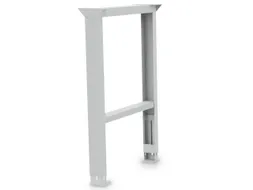 onderstel,v. werkbank,HxBxD 719-1019x150x650mm,plaatstaal,RAL7035