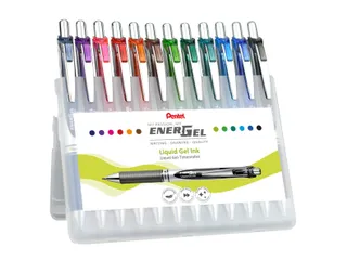 Gelschrijver Pentel BL77 Energel medium assorti 12 stuks - 3