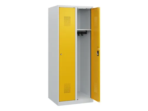 schoollocker,HxBxD 1530x600x500mm,2vak,vak B 300mm,cil.-slot