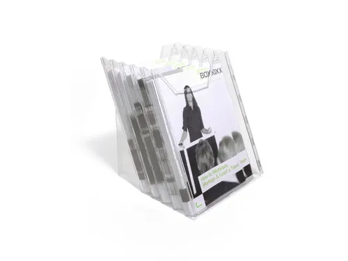 Wandfolderhouder COMBIBOXX A4 set XL Transparant