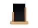 Ardoise de table Securit 170x160x50cm bois teck