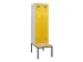 armoire vestiaire avec banc noir et blanc,HxlxP 2120x600x815mm