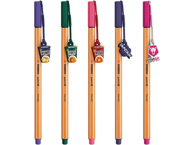 Fineliner STABILO point 88 Cham K-Pop assorti blister 3 pièces