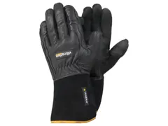 Tegera PRO 9182 anti-vibratie lederen handschoenen, zwart, maat 10