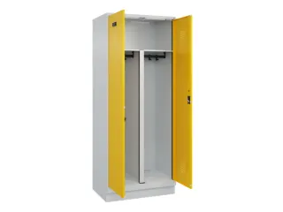 PBM-locker,HxBxD 1950x800x500mm,2vak,vak B 400mm,cil.-slot - 1