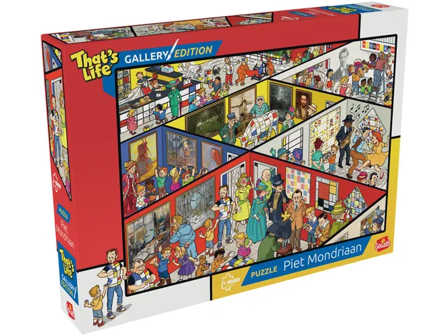 That's Life Gallery edition: Piet Mondriaan 1000st