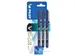 Rollerpen Pilot V-Ball 07 Medium punt Blauw Blister à 3 stuks