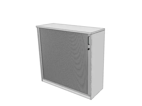 jaloeziedeurkast,HxBxD 1155x1200x445mm,2xhouten vloer,3 OH,Bl-wit