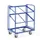 etagewagen,draagverm. 200kg,3etage(s),open,laadvl. LxB 1240x620mm