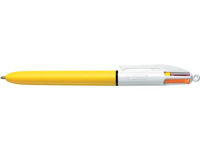 Colours Sun 4-kleurenbalpen medium lichaam geel