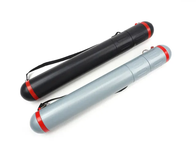 Tekenkoker Foldersys A3 PS zwart 5cm dia lengte 40cm Zwarte buis voor
