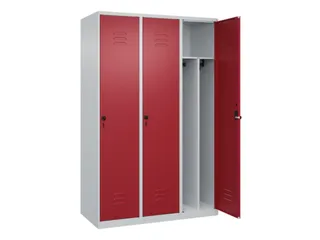 locker voor scheiding van kleding,HxBxD 1850x1200x500mm,3vak - 2