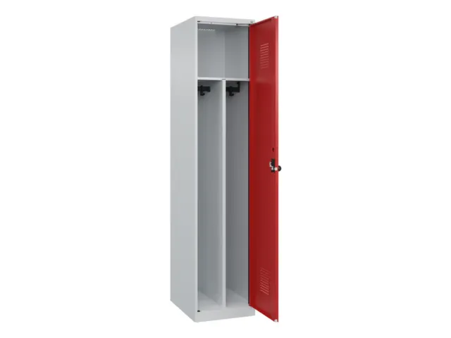 locker voor scheiding van kleding,HxBxD 1850x400x500mm,1vak