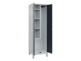 schoonmaakkast,HxBxD 1950x600x500mm,links 4vakken - 2