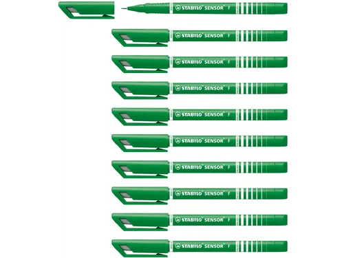 Fineliner Stabilo Sensor Groen 0.3Mm