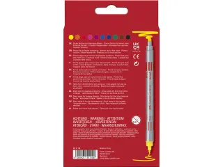 viltstiften Faber-Castell Duo etui met 10 stuks - 2