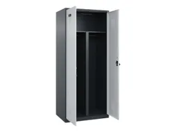 PBM-locker,HxBxD 1850x800x500mm,2vak,vak B 400mm,draaigrendel