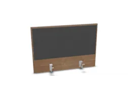 opzetpaneel bureau aanbouw achter NT-cherry BN8010-antraciet 800mm
