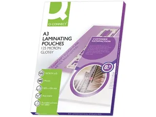 Lamineerhoes A3 Glanzend 303x426mm 2x125 Micron Doos 100 stuks - 3