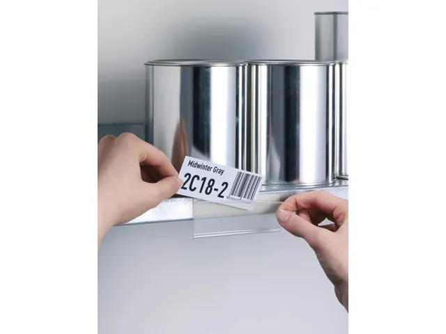 Zelfklevende Etikethouder Scanfix 200x30mm 50 stuks scanrails