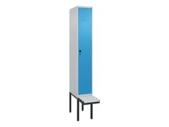 locker voor scheiding van kleding,HxBxD 2120x300x815mm,1vak