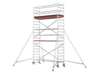 rolsteiger,reik H 6,4m,steiger H 5,64m,2platform(s),m. luik - 2