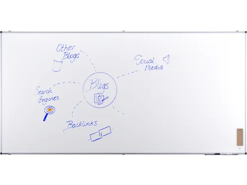 Legamaster UNITE PLUS whiteboard 120x240cm