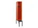 locker met bank,voor scheiding van kleding,HxBxD 2120x300x815mm,1vak