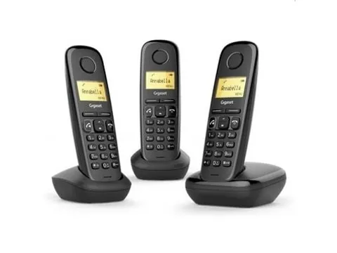 Gigaset A270 TRIO Telefoon Zwart