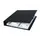 Visitekaartringband Sigel VZ301 voor 400 kaarten 90x58mm velvet zwart