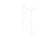 rayonnage de bureau,HxlxP 2000x900x450mm,4xsol en bois,5haut. classeur