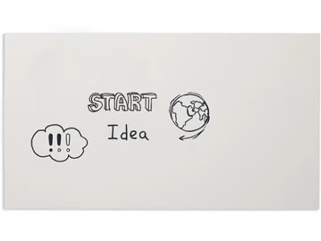 Whiteboard Gelakt Staal Magnetisch 98x198 cm