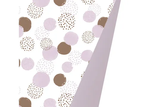 Toonbankrol Kangaro papier dots ass. 80 grams, 30cm breed, 200 meter