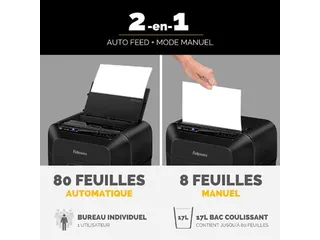 Automatische Papiervernietiger AutoMax 80M Mini-Cut - 17
