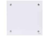 Design glasbord Pure White 50x50 cm