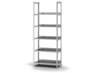 dossierstelling,grondveld,HxBxD 1850x750x300mm,vaklast 60kg - 2
